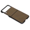 thumbnail image 3 of Fdit Mobile Phone Case, Shockproof Phone Leather Case For Galaxy Z Flip 3, 3 of 8