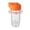 Orange, variant on Manual Screw-Top Lemon Squeezer, Mini Fruit Juicer with Built-In Filter & Spout, Heavy-Duty Construction for Orange Lemon Jalapeno Home Kitchen Fresh Squeezing, Orange