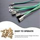 thumbnail image 3 of BESTYASH 8Ud Conectores Spade Eléctricos Dorados Para Reparación Y Mantenimiento Fácil, 3 of 6