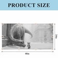 thumbnail image 4 of Gray Dinosaur Koala Fluorescent Light Covers Abstract Animal Vintage City Snowfield Magnetic Light Filters Ceiling Lighting Panel Shade for Classroom Office Home 2 x 4 ft, 4 Pack, 4 of 9