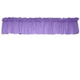 thumbnail image 4 of Solid Poplin Window Valance 58" Wide Lavender, 4 of 4