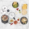 thumbnail image 4 of Procesador de alimentos Cuisinart, diseño elegante de 7 tazas, gris con cuchilla, 4 of 4