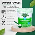 thumbnail image 3 of Detergente Charlie's Soap en polvo para ropa, 2 kg, 100 cargas, 3 of 9