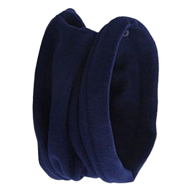 12 colores cálido polar polar cuello calentador bufanda cómoda redecilla bufanda esquí ciclismo cuello Azul marino Zulema Bufanda Snood con cuello cálido