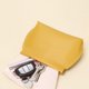 thumbnail image 5 of Dekaim Bolsa de Almacenamiento de Lápiz Labial Color Puro Impermeable de Cuero PU Pequeño Monedero para Llaves de Auriculares, 5 of 5