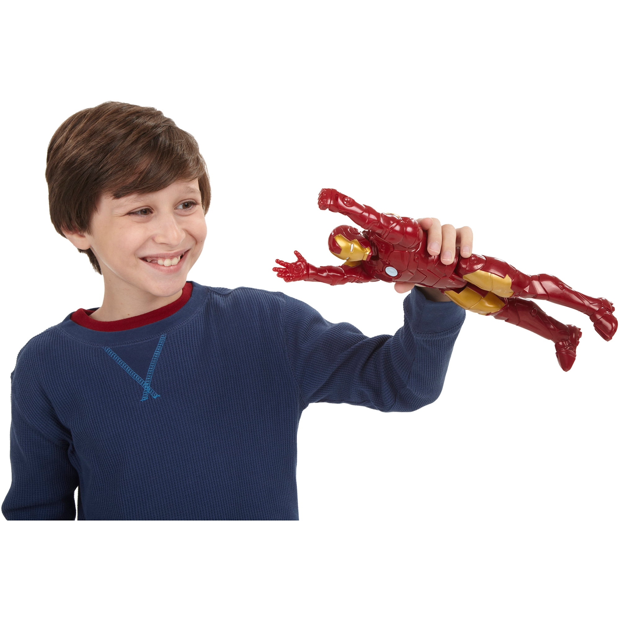 Marvel Iron Man 3 Titan Hero Series Avengers Initiative Classic Series - Iron Man Figure - 12 in