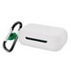 thumbnail image 1 of Funda de silicona para Skullcandy Dime Funda protectora con mosquetón (Blanco), 1 of 6