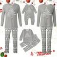 thumbnail image 5 of Shadoumai Matching Family Christmas Pajamas For Couples, Xmas Tree Print Tops Long Sleeve Holiday Sleepwear Sets For Mom Dad Fall Clothes, 5 of 6