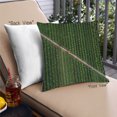 thumbnail image 1 of Ahgly Company Color Focus Green Outdoor Throw Pillow, 18 inch by 18 inch, 1 of 6