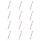 thumbnail image 3 of 12 bolígrafos con forma de corazón para Valentín, bolígrafos con forma de corazón, creativa para fiestas, suministros de Valentín Rosa, 3 of 10