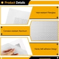 thumbnail image 5 of 12 Pcs Drywall Repair Kit, 4"/6"/12" Self Adhesive Mesh Patches with 2 Sanding Pads & 1 Scraper, Aluminum Dry Hole Repair Tools, Wall Repair Patch Kit for Ceiling, 5 of 7
