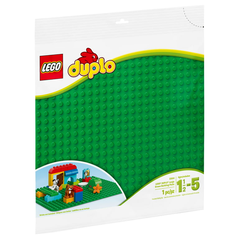 Almindelig forræder fintælling LEGO Duplo Creative Play Duplo Large Green Building Plate 2304 Building Kit  - Walmart.com