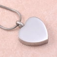 thumbnail image 4 of Collar conmemorativo con forma de urna y corazón, con huella de pata de perro. Para siempre ion My Heart, 4 of 7