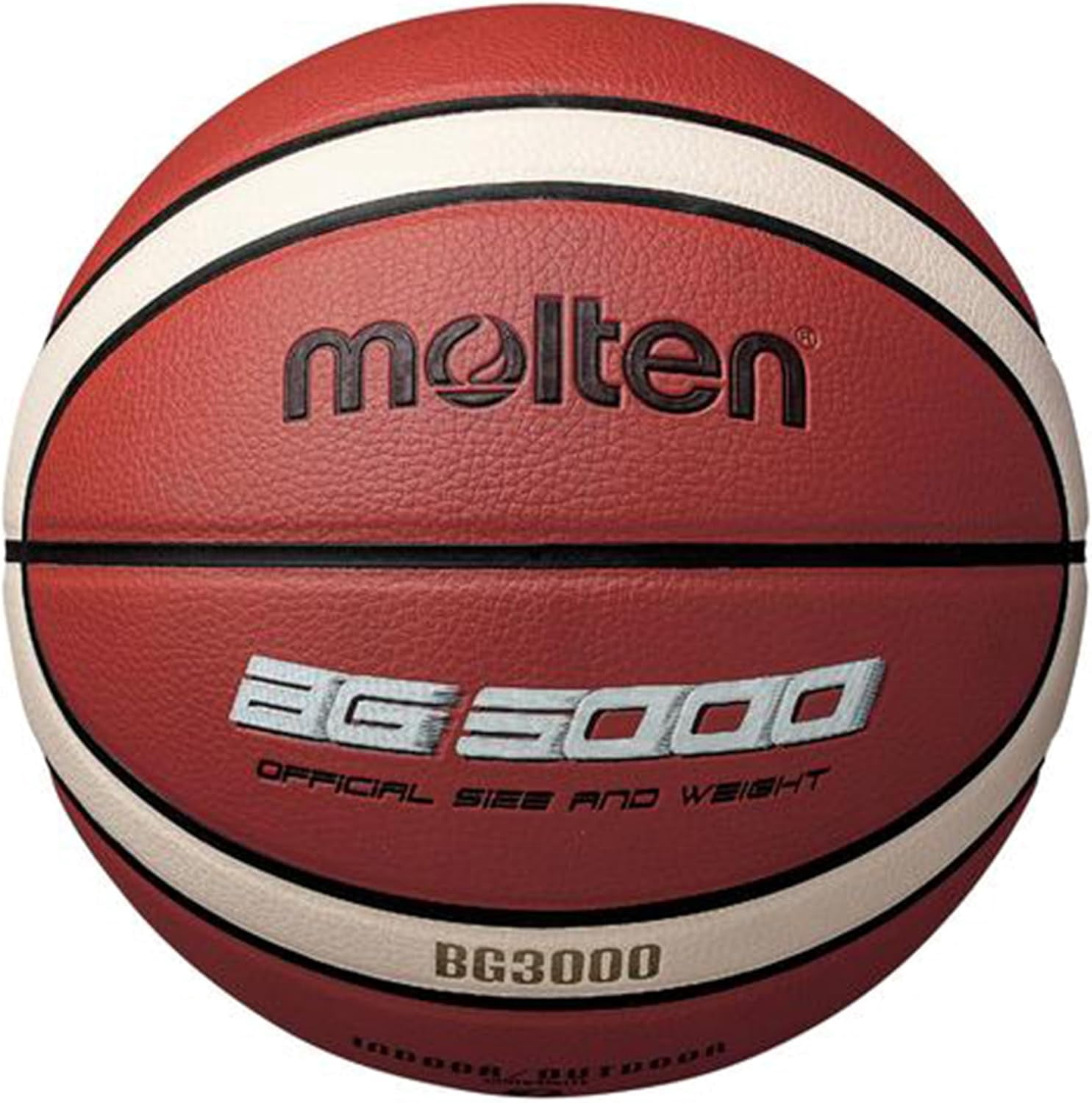 Molten GL7 Official FIBA Olympic Leather Indoor 29.5 Basketball
