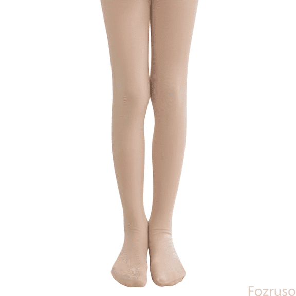 Fozruso Girls School Uniform Pants Toddler Kids Toddler Girls Cotton Leggings Pantihose Stretchy Basic Full Length Ballet Dance Pants Pantyhose For Spring Summer Stocking Sizes 4-6 Years