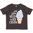 thumbnail image 3 of Inktastic All You Need is Ice Cream with Ice Cream Cone Boys or Girls Toddler T-Shirt, 3 of 5
