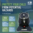 thumbnail image 6 of Lil’ Caddie Child Positioner for Golf Carts, 5-Point Positioner Designed to Secure Children in Golf Carts Under 15mph, Charcoal, 6 of 9