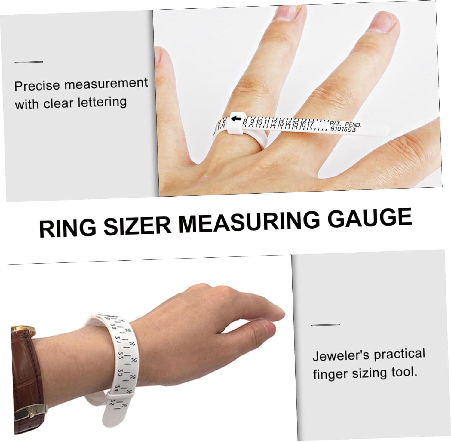 How to Measure Ring Size: Free Ring Sizer Online – Noray Designs | Measure  ring size, Ring sizer, Free ring