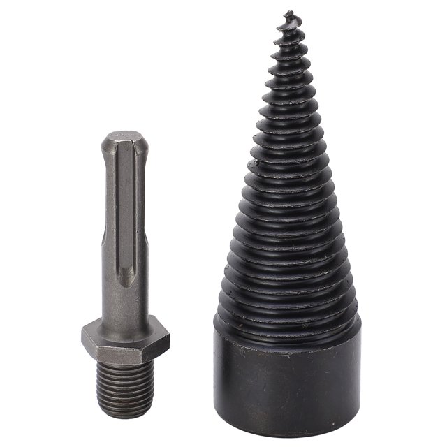 32mm Drill Bit Wood Splitter Driver Screw Tool HighSpeed Steel for Electric Hammer(Round Handle )