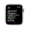 thumbnail image 5 of Restored Apple Watch Series 5 40mm GPS Aluminum Silver Case White Sport Band Smartwatch (Refurbished), 5 of 5