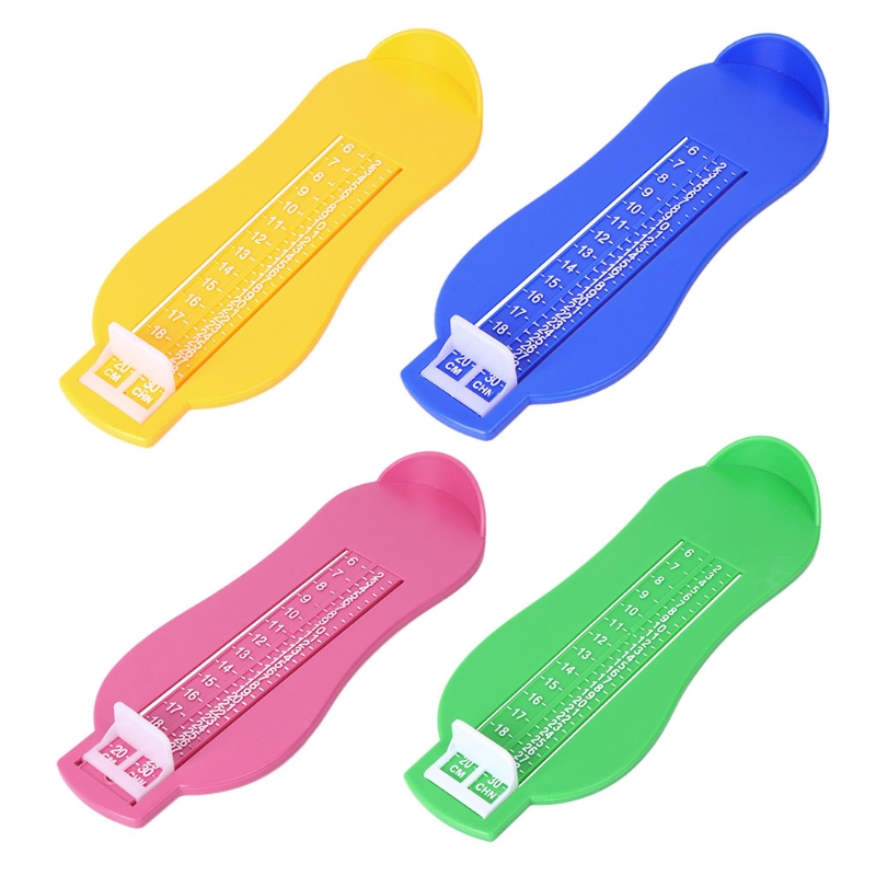 SENRISE Portable Foot Measuring Device Shoes Feet Measuring Ruler Sizer