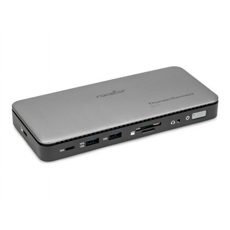 Rocstor Premium RD15 USB-C 11-in-1 Tripple Display Docking Station (y10p027-s1)