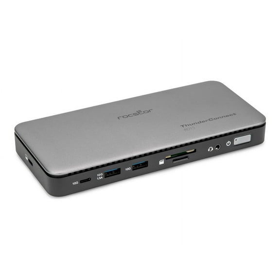 Rocstor Premium RD15 USB-C 11-in-1 Tripple Display Docking Station (y10p027-s1)