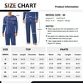 thumbnail image 6 of Iceglad Men's Pajama Set Soft Ribbed Knit Long Sleeve Top and Pants Mens Loungewear 2 Piece Sleep Set, 6 of 8