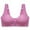 Purple, variant on Front Snap Bra For Women Snap Sleep Bra Comfor Sports Bras For Women Nursing Sleep Bras For Breastfeeding Maternity Comfy Bralette Everyday Bras Wireless Button Down Bra Minimizer Bras