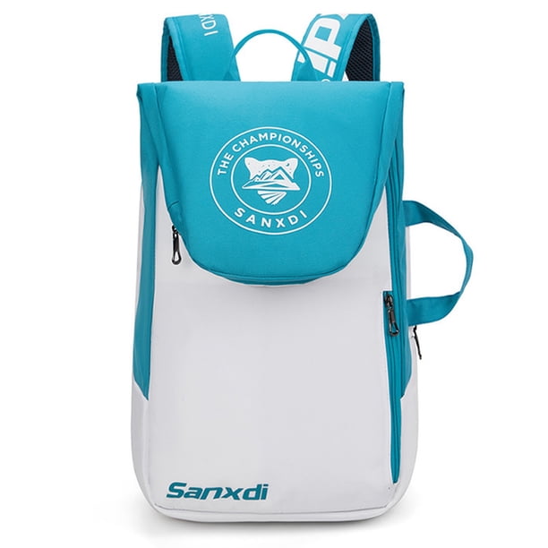 DQrwqpou Capacidad para 3 Raquetas Raqueta Mochila Palas Pádel Gran Capacidad (Azul)