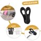 thumbnail image 4 of 40 Pcs Coat Hanger Clips Pants Nonslip Hangers Multipurpose Hanger Plastic Clothes Hanger Plastic Clothespins Trouser Hanger, 4 of 4