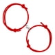 thumbnail image 2 of Pulseras de pareja con colgantes magnéticos, pulsera de cuerda trenzada con campanas magnéticas, dijes de votos de amor eterno, 1 par para mujeres y hombres, 2 of 8