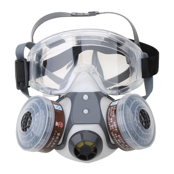 BQBQERT Industrial Painting Respirator Work Filter Full Face Formaldehyde Protective Dur