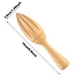 Manual Unpainted Solid Wood Kitchen Baking Supplies Log Juicing Tool