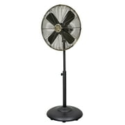 Better Homes & Gardens New 3 Speed 16 inch Vintage Metal Stand Fan in Black