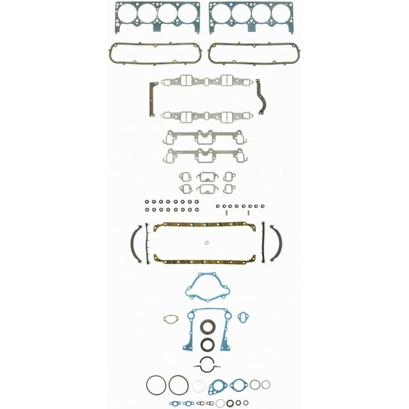 Fel-Pro 260-1153 Engine Gasket Set - Full Fits select: 1966-1974 PLYMOUTH BARRACUDA, 1970-1974 DODGE CHALLENGER