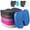 Black, variant on Seat Cushion Cool Gel Memory Foam Chair Pillow Orthopedic Office Chair Car Pad