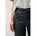 thumbnail image 3 of Ellos Plus Size 5 Pocket Faux Leather Wide Leg Pants, 3 of 3