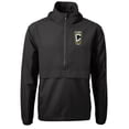 thumbnail image 2 of Men's-Cutter & Buck  Black Columbus Crew Charter Eco Recycled Anorak Jacket, 2 of 3