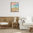 thumbnail image 3 of Stupell Industries Pastel Desert Sky Landscape & Nature Painting Gray Floater Framed Canvas Art Print Wall Art, 25 x 31, 3 of 10