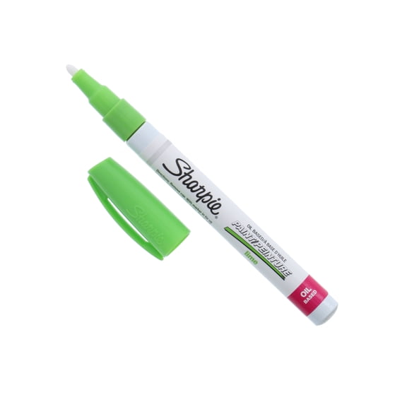 Sharpie® Oil-Based Paint Marker, Fine Point, Lime