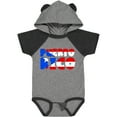 thumbnail image 3 of Inktastic Puerto Rico Flag in Text Boys or Girls Baby Bodysuit, 3 of 5