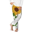 thumbnail image 2 of Pofeuu Plump Sunflower And Sketch Print Teenagers' Pajama Pants, Soft Lounge Pajama Pants with big pockets for Men Plaid Pj Bottoms-Large, 2 of 6