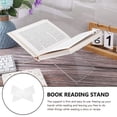 thumbnail image 4 of CIMAXIC Book Showing Bracket X-shaped Desktop Booking Holding Rack Magazine Support,7.87"X4.33"X4.33", 4 of 5