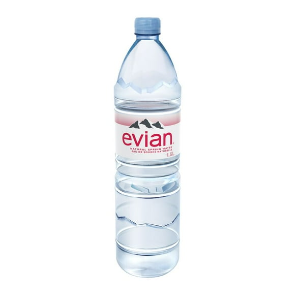 evian Eau de source naturelle 1.5 L, bouteille 1.5 L