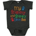 thumbnail image 3 of Inktastic My Grammy and Grampy Love Me Boys or Girls Baby Bodysuit, 3 of 5