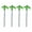 Green, variant on Colaxi 4 Pieces Tent Stakes Camping Stakes Ground Stakes for Garden Patio Camping Black
