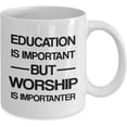 thumbnail image 2 of Gifts for Youth Pastor Coffee Mug Tea Cup Funny Cute Gag Bible Study Class Minister Faith Ministry Religious Organization Group Leader Appreciation Idea - Education Worship Importanter, 2 of 7