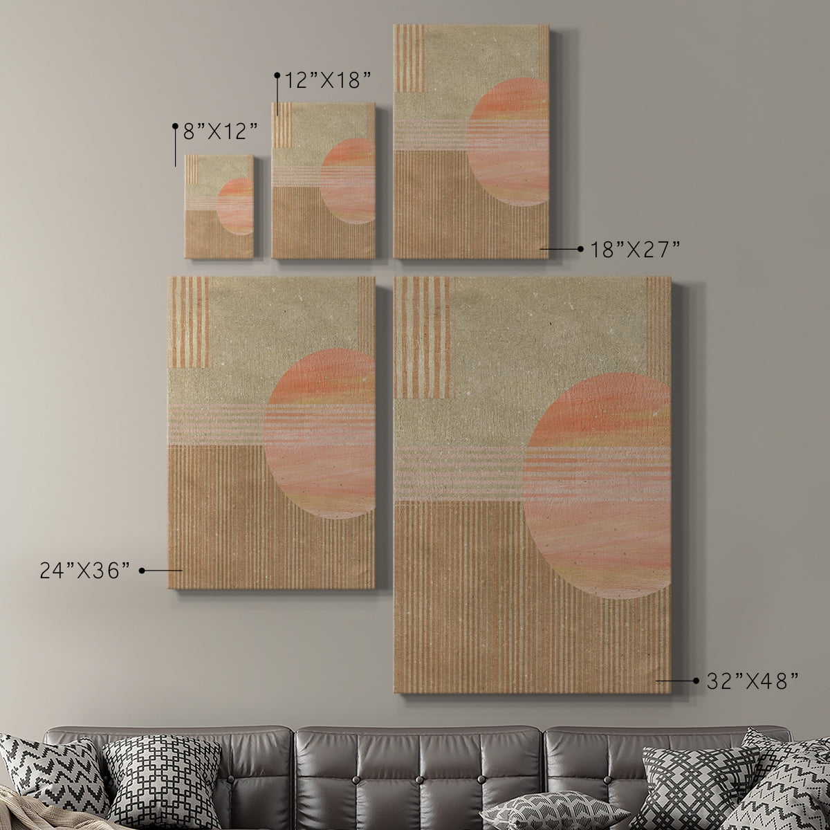 Adobe Sunrise II Premium Gallery Wrapped Canvas - Ready to Hang