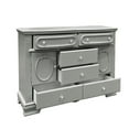 thumbnail image 3 of Acme Furniture Flora Dresser w/Door, Gray Finish, 3 of 5